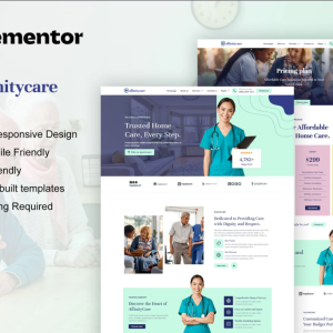 AffinityCare - Home Care & Private Nursing Services Elementor Template Kit