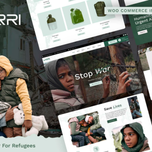 Warri - Refugee Center Elementor Pro Template Kit