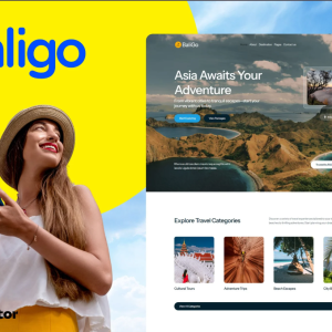 Baligo - Asian Travel Agency Elementor Kit Template