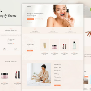 Tanish - Beauty Store Shopify Theme
