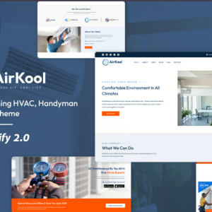 AirKool - Air Conditioning & Heating Shopify Theme